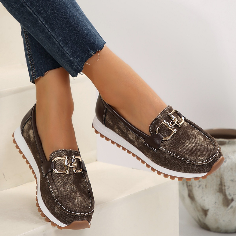 Eliza | Mocasines Híbridos con Hebilla