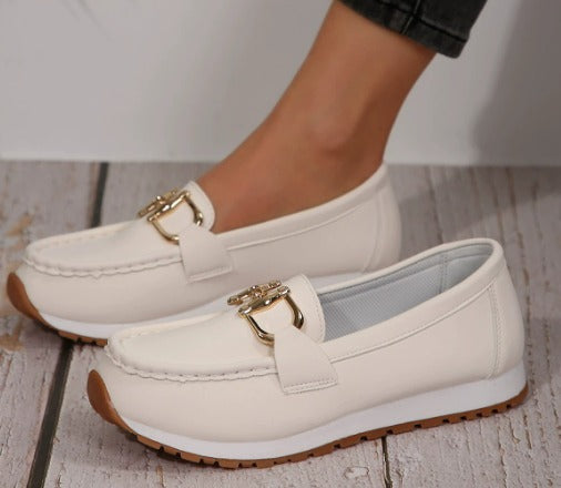 Esme | Mocasines Planos con Hebilla