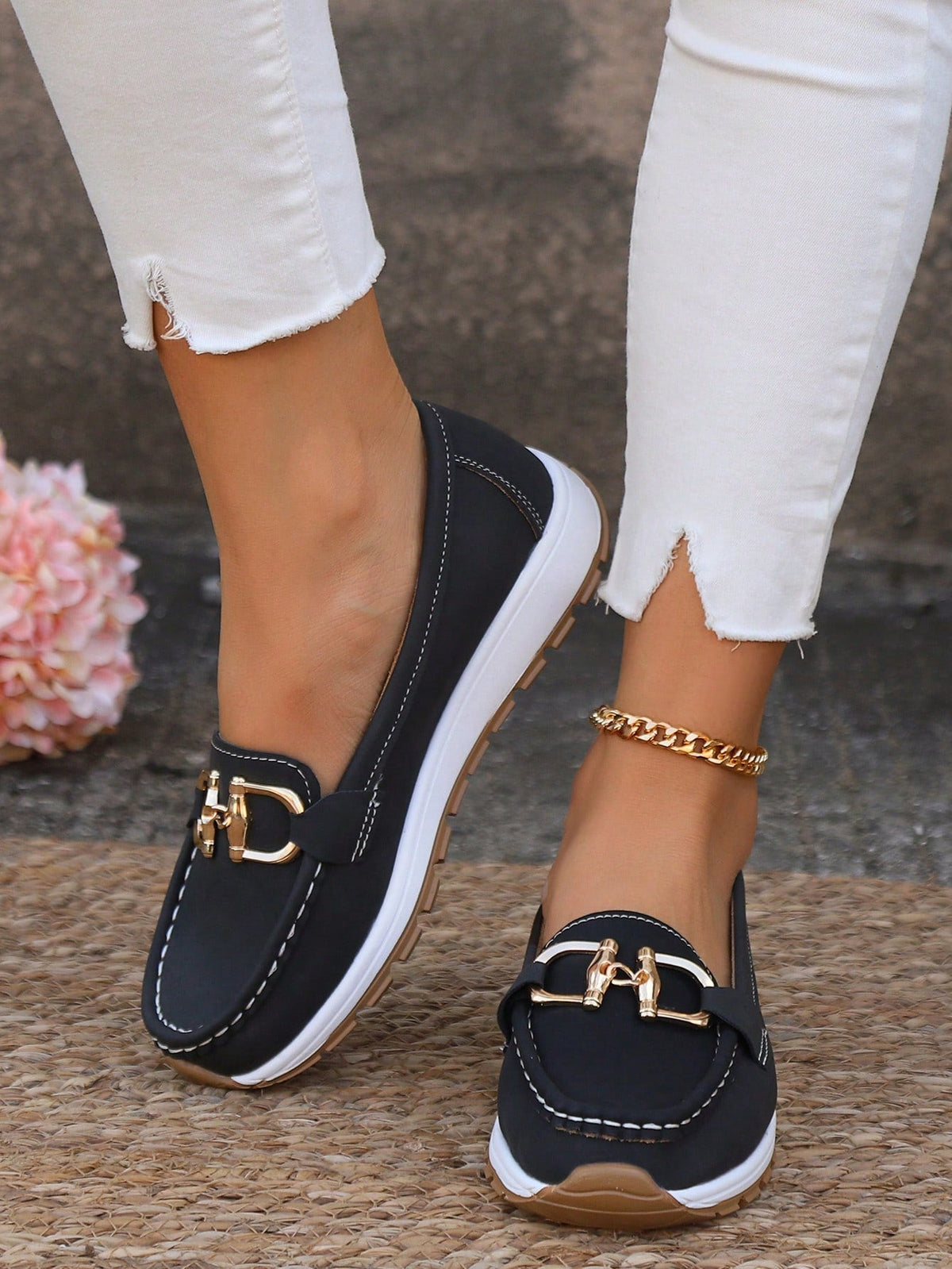 Elly | Mocasines Chic con Hebilla