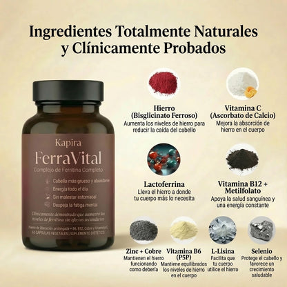 FerraVital™ | Complejo de Apoyo a la Ferritina
