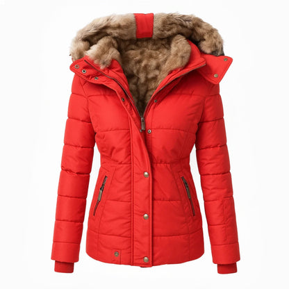 Tamara | Cappotto con Fodera Morbida in Pelliccia Sintetica