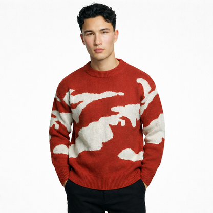 DONY | Maglione Oversize Stampato