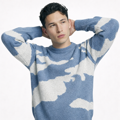 DONY | Maglione Oversize Stampato