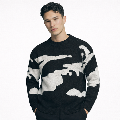 DONY | Maglione Oversize Stampato