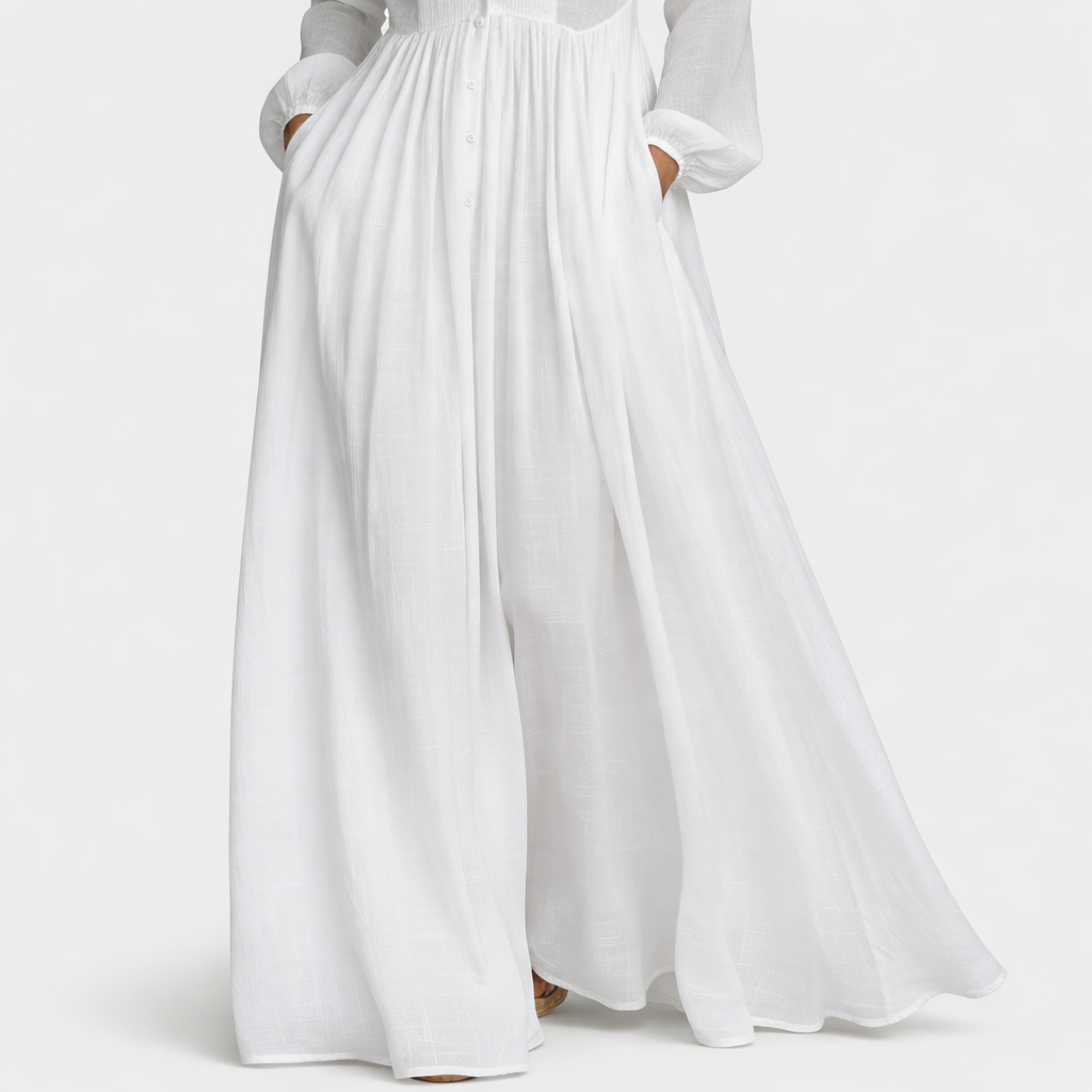 Elisa | Vestito Lungo Patchwork