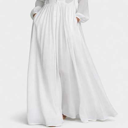 Elisa | Vestito Lungo Patchwork