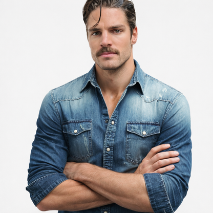 David | Camicia in Denim Miami