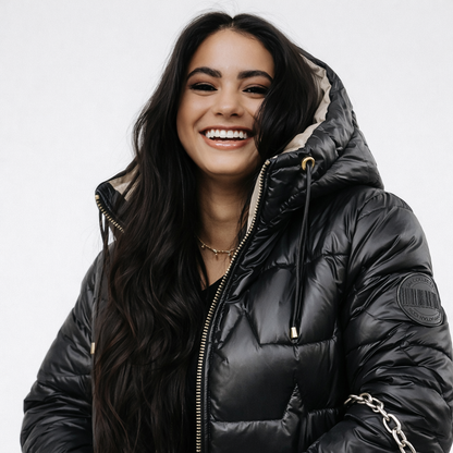 Nora | Cappotto Imbottito con Cappuccio