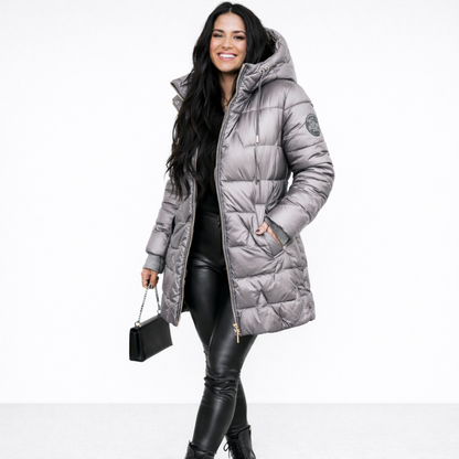 Nora | Cappotto Imbottito con Cappuccio