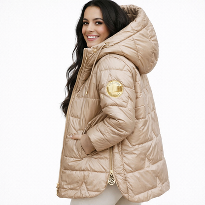 Nora | Cappotto Imbottito con Cappuccio