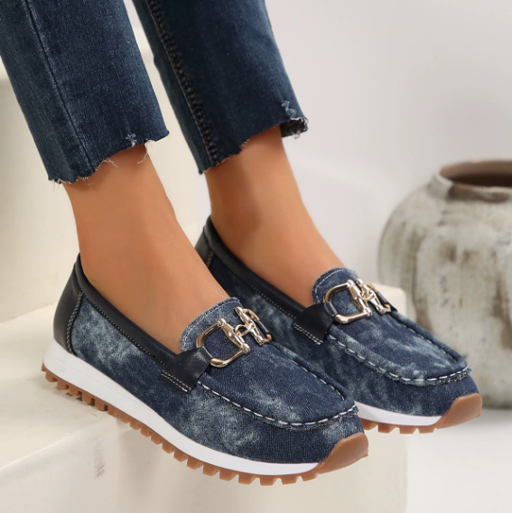 Eliza | Mocasines Híbridos con Hebilla