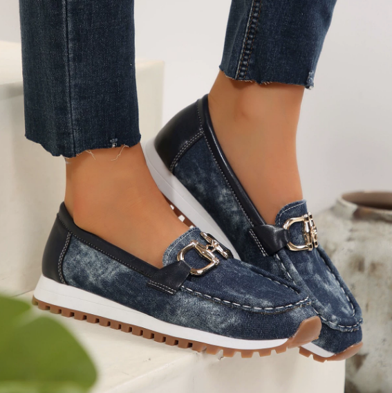 Eliza | Mocasines Híbridos con Hebilla