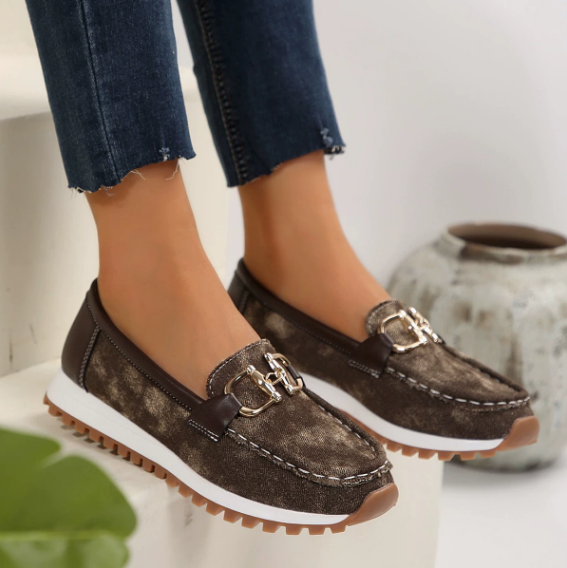Eliza | Mocasines Híbridos con Hebilla