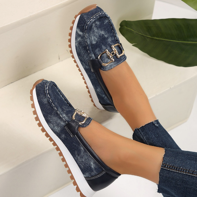 Eliza | Mocasines Híbridos con Hebilla