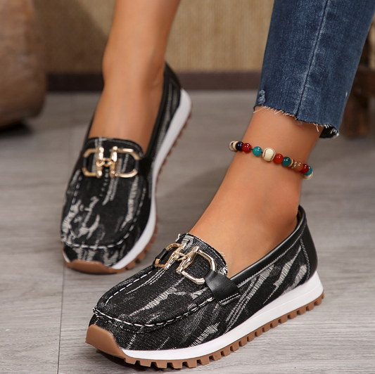 Eliza | Mocasines Híbridos con Hebilla