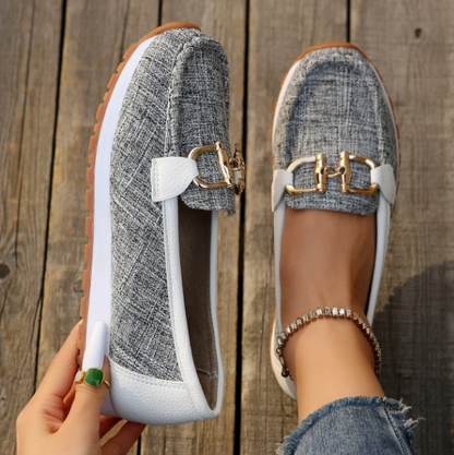 Esme | Mocasines Planos con Hebilla