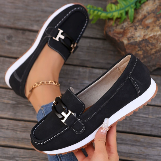 Emily | Mocasines con Detalle de Cadena