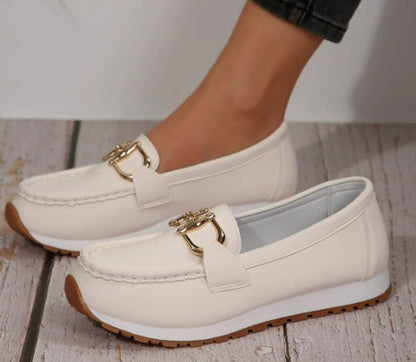 Esme | Mocasines Planos con Hebilla