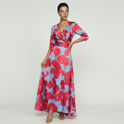 Emmy | Vestito Floreale di Lusso