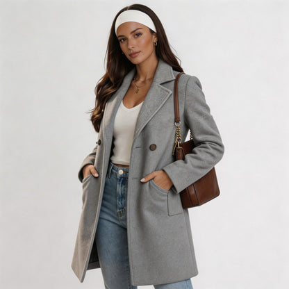 María | Cappotto Classico Effetto Lana