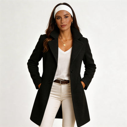 María | Cappotto Classico Effetto Lana