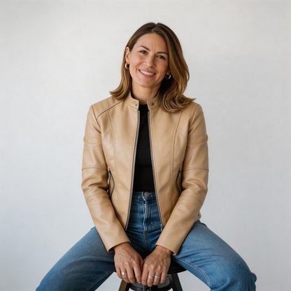 Romina | Cappotto Casual Effetto Pelle