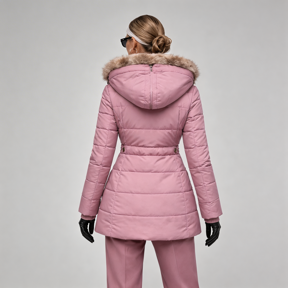 Tamara | Cappotto con Fodera Morbida in Pelliccia Sintetica