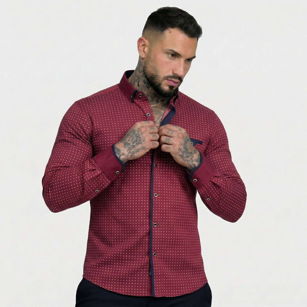 Alberto | Camicia Classica a Maniche Lunghe