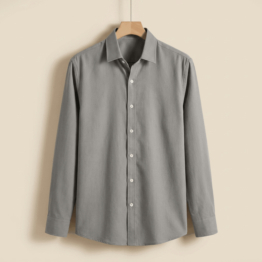 Leandro | Camisa de Algodón Perchado