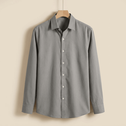 Leandro | Camisa de Algodón Perchado