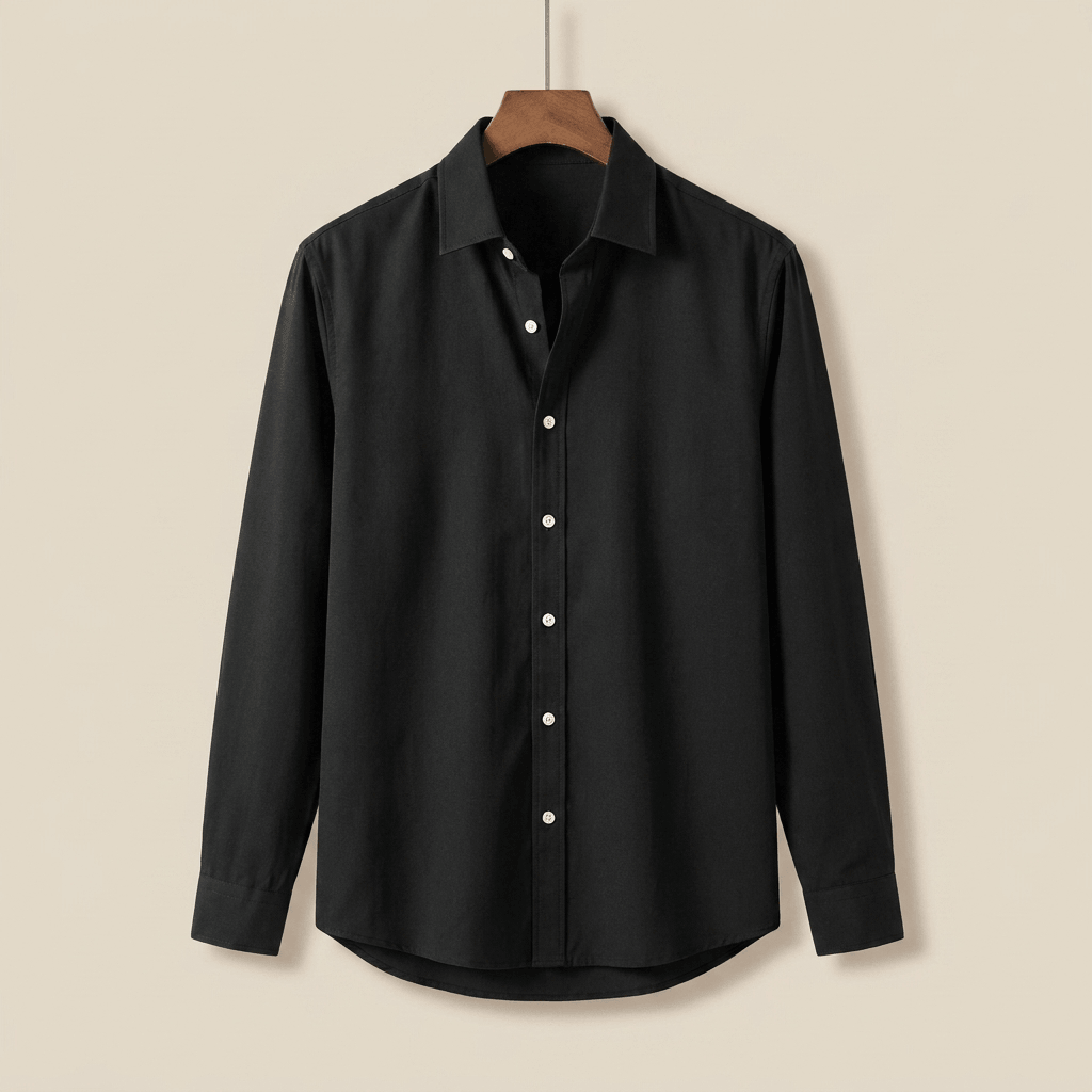 Leandro | Camisa de Algodón Perchado