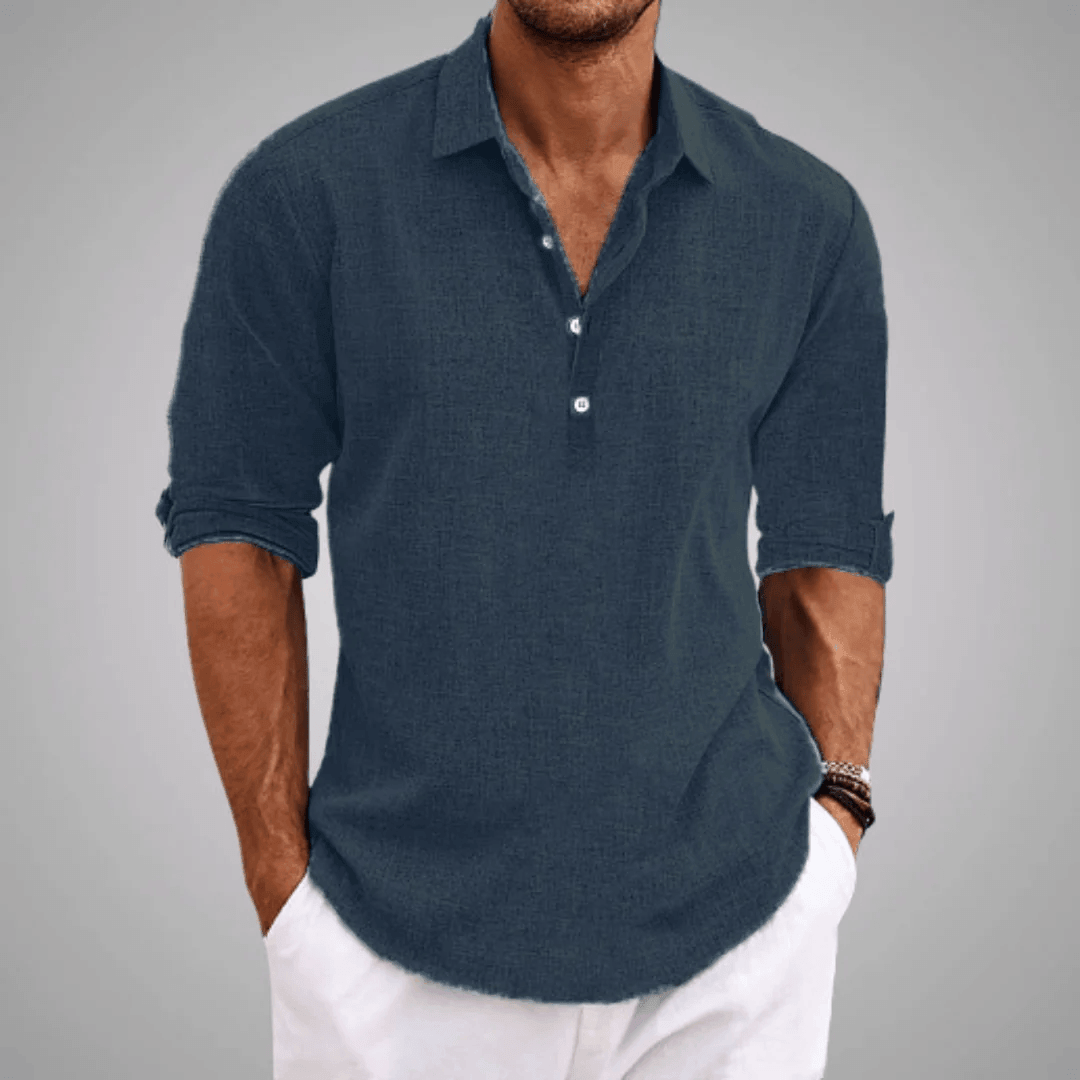 Fernando | Camisa de Mezcla de Algodón