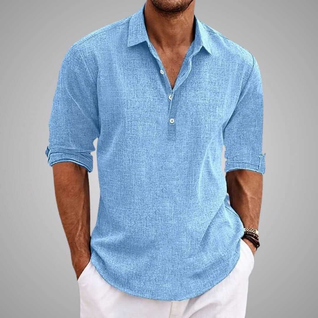 Fernando | Camisa de Mezcla de Algodón