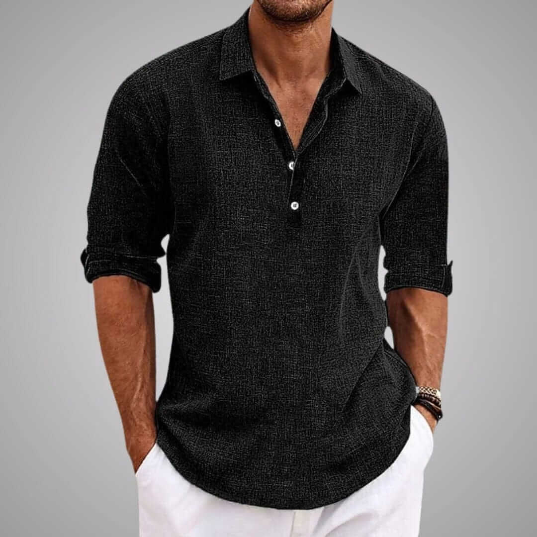 Fernando | Camisa de Mezcla de Algodón
