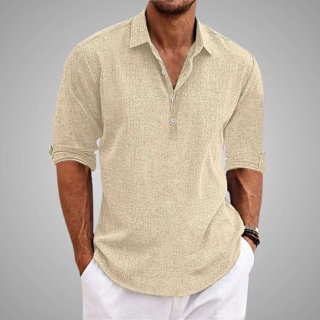 Fernando | Camisa de Mezcla de Algodón