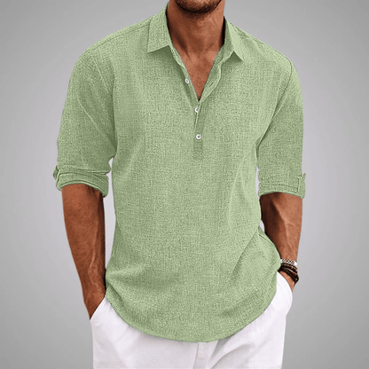 Fernando | Camisa de Mezcla de Algodón
