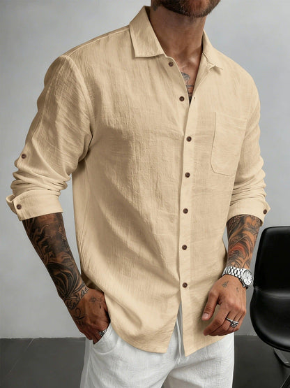Marcelo | Camisa de Algodón Texturizado