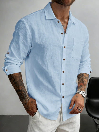 Marcelo | Camisa de Algodón Texturizado