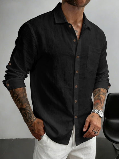 Marcelo | Camisa de Algodón Texturizado