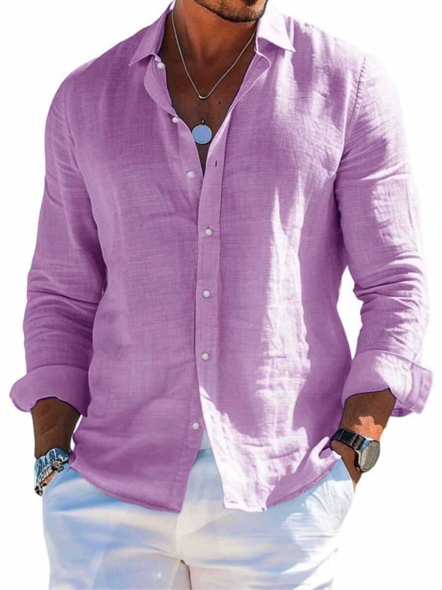 Étienne | Camisa de Mezcla de Algodón