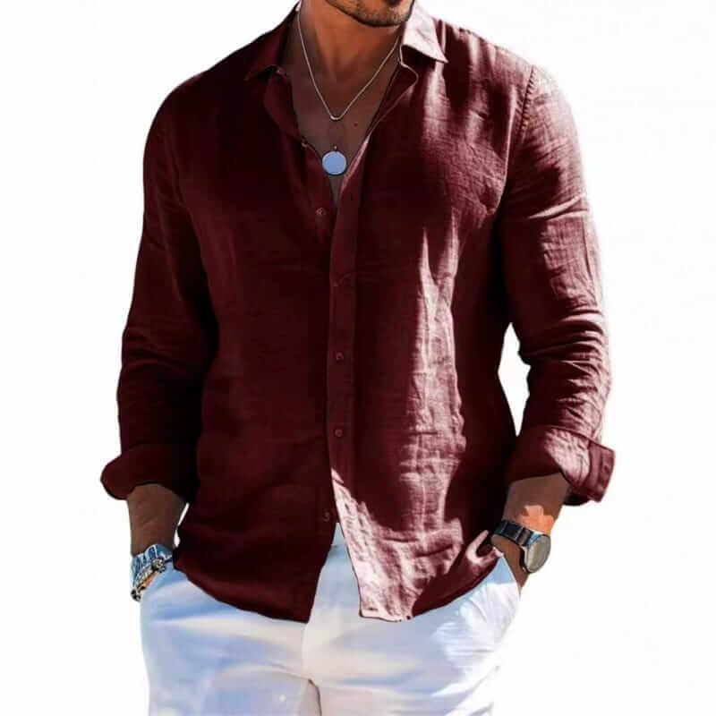 Étienne | Camisa de Mezcla de Algodón