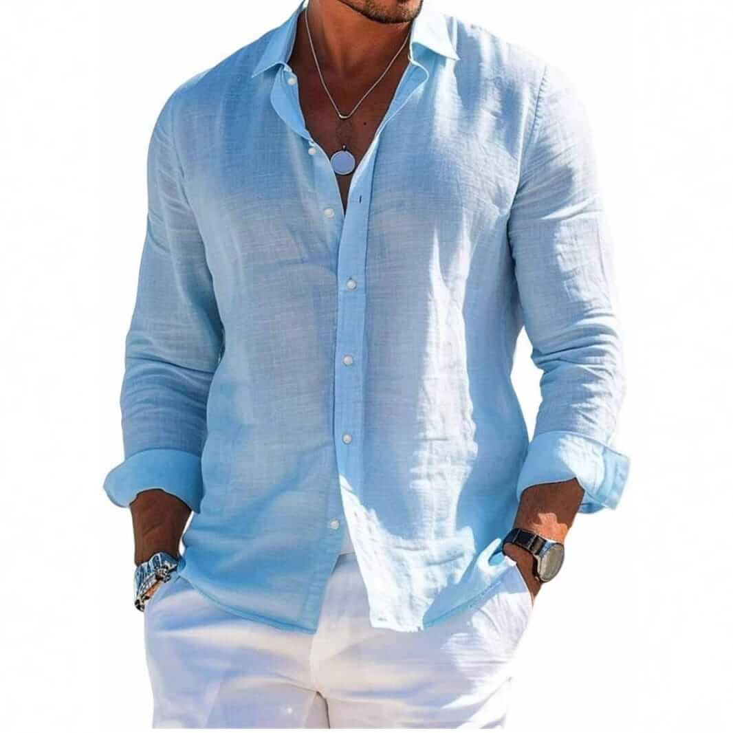 Étienne | Camisa de Mezcla de Algodón